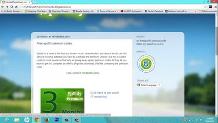 Free spotify premium accounts February 2014