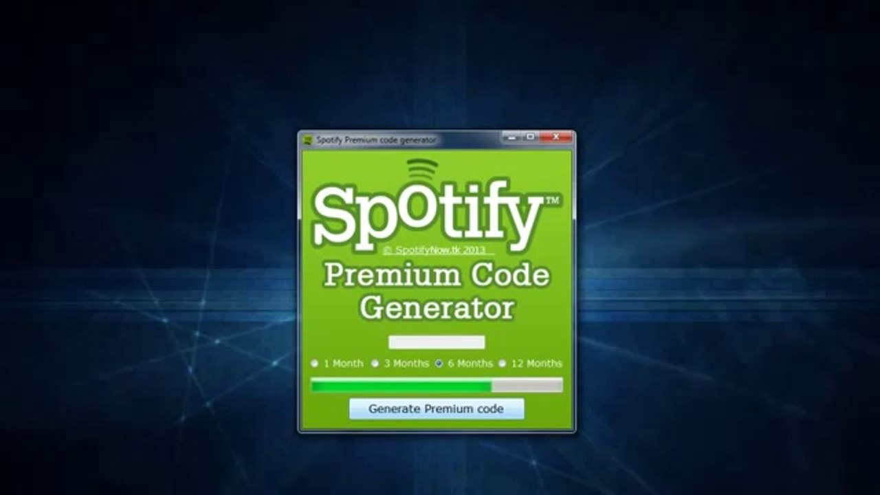 Spotify Premium Code Generator Working February 2014