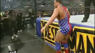 Kurt Angle vs Chris Benoit - Wrestlemania 17 (SwoggleManaia)