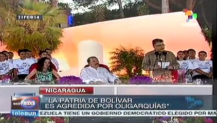 Elias Jaua participa en conmemoración de la muerte de Sandino