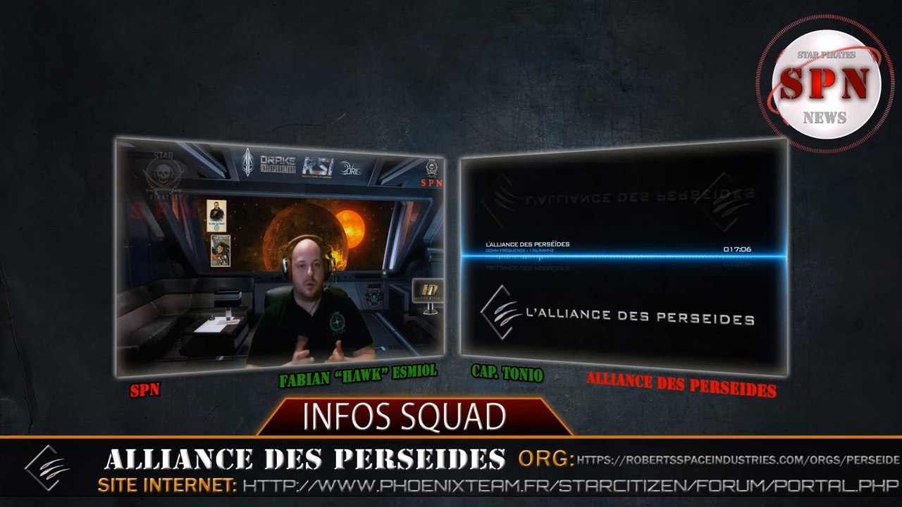 SPN Interview de Squad : L' Alliance des Perséides