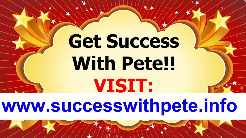 Success With Pete Review -   Peter Worthington Does It Really Work  Is it Scam Or Legit Partner With Peter And He Will Create  A Free Commission Website And Get A Free Domain Name 2014 Successful With Pete Testimonials And Reviews