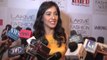 Actress Neha Sharma talking about ghosts at Lakme Fashion Week Summer/Resort 2014 press conference