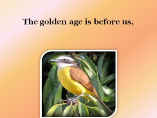 My hand reads my mind - 20 The age of gracefulness