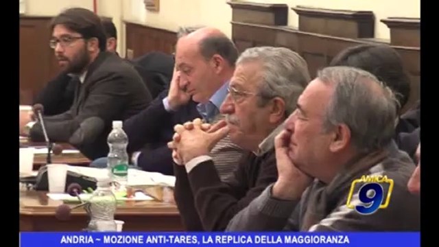 Andria | Mozione anti-tares, la replica della maggioranza