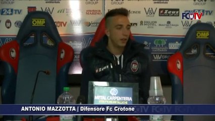 La conferenza post gara di Crotone-Brescia