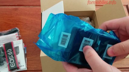 Canon EOS 6D body - Unboxing
