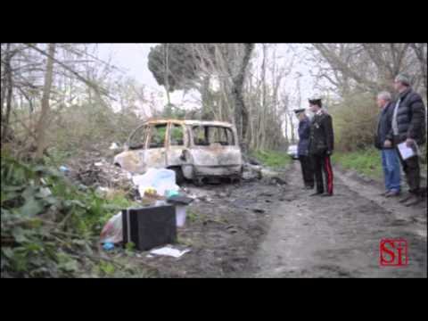 Grumo Nevano (NA) - Cadavere carbonizzato trovato in un'auto -2- (21.02.14)