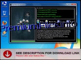 Thief ¢ Bêta Générateur de clé TÉLÉCHARGEMENT GRATUIT