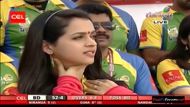 Kerala Strikers VS Bhojpuri Dabanggs 1st Inning Bhojpuri Dabanggs Over 06-10