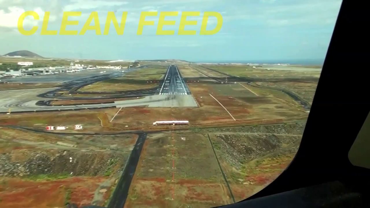 Condor - Landung mit Willi auf Teneriffa