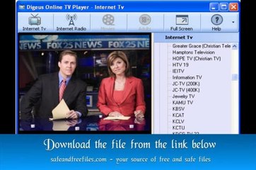 Digeus Online TV Player 2.7 Full Version Download for Mac