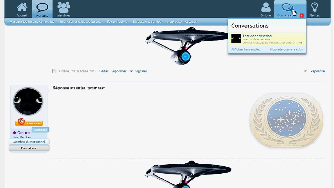 Header sticky II Xenforo by Ombre