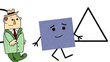If the Shape Fits: A Square: Children's Cartoon
