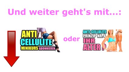 orangenhaut muss nicht sein!