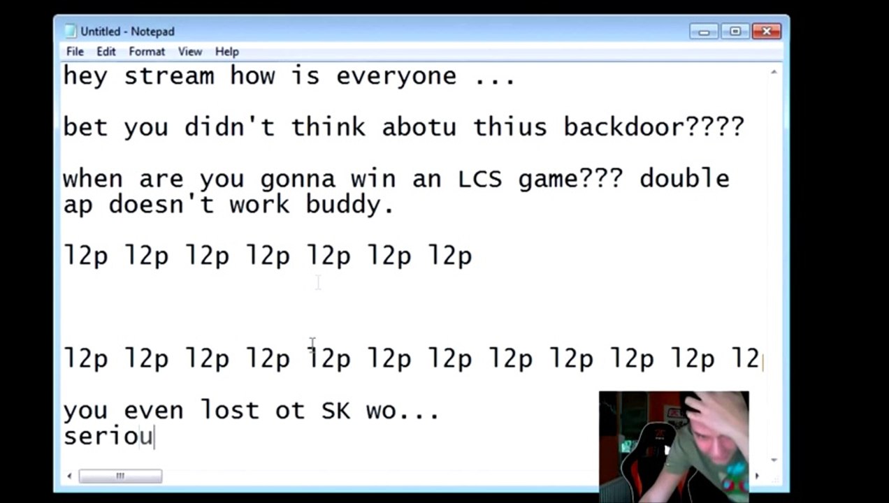 LOL FUN - Xpeke being hacked on stream