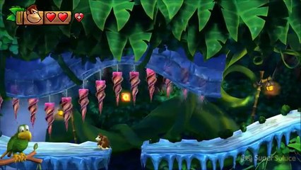 Soluce Donkey Kong Country Tropical Freeze : le niveau 5-6 à 100 % (lettres, pièces de puzzle, secrets)