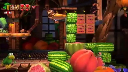 Soluce Donkey Kong Country Tropical Freeze : le niveau 5-3 à 100 % (lettres, pièces de puzzle, secrets)