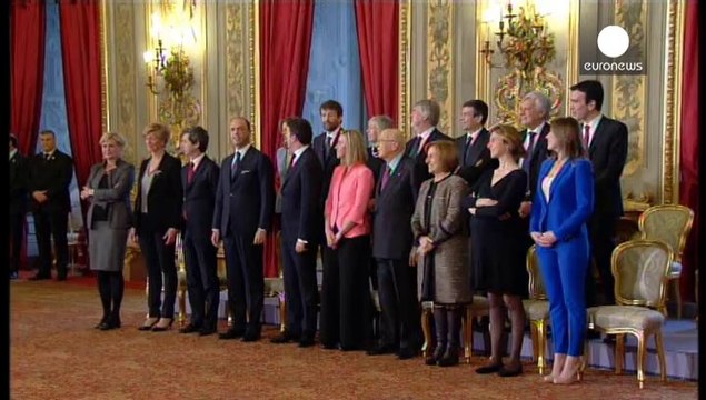 Renzi sworn in as new Italian prime minister
