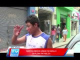 Chiclayo: Taxistas ebrios arman escandalo en vía pública 21 05 14