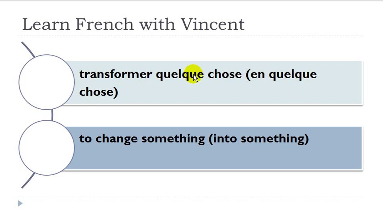 Learn French # 100 verbs with or without prepositions #1