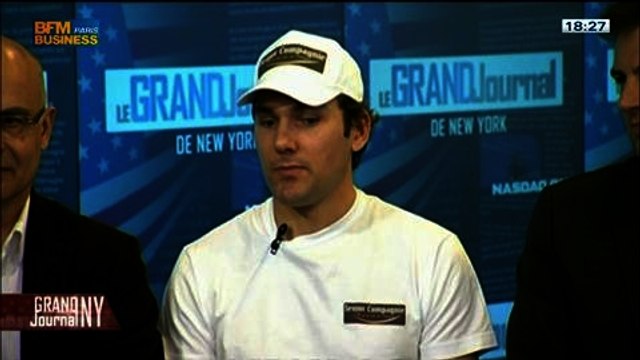 Des patrons français à la découverte du marché américain: Alexandre Bataille, Nicolas Hurtiger et Hugues Franc, dans Le Grand Journal de New York - 22/02 3/4