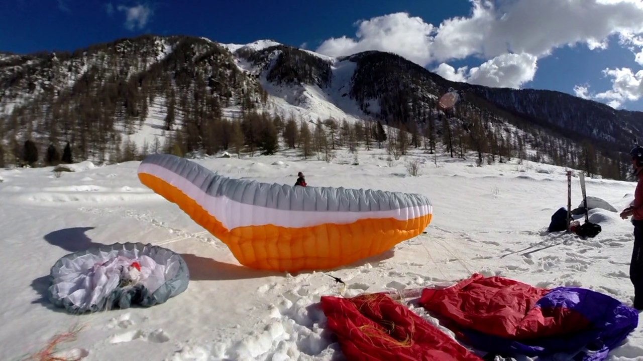 vol parapente cime de la valette de prals