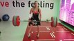 Weightlifting with high heels : FAIL!