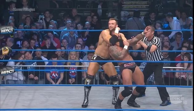 Gunner vs. Magnus, TNA WHC match, TNA IMPACT, 02-20-14