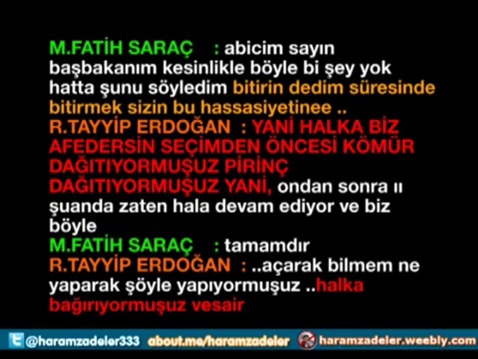 ALO Fatih 8 Yaşar Nuri ve Saba Tümer Erdoğan'ın talimatıyla işten kovuluyor