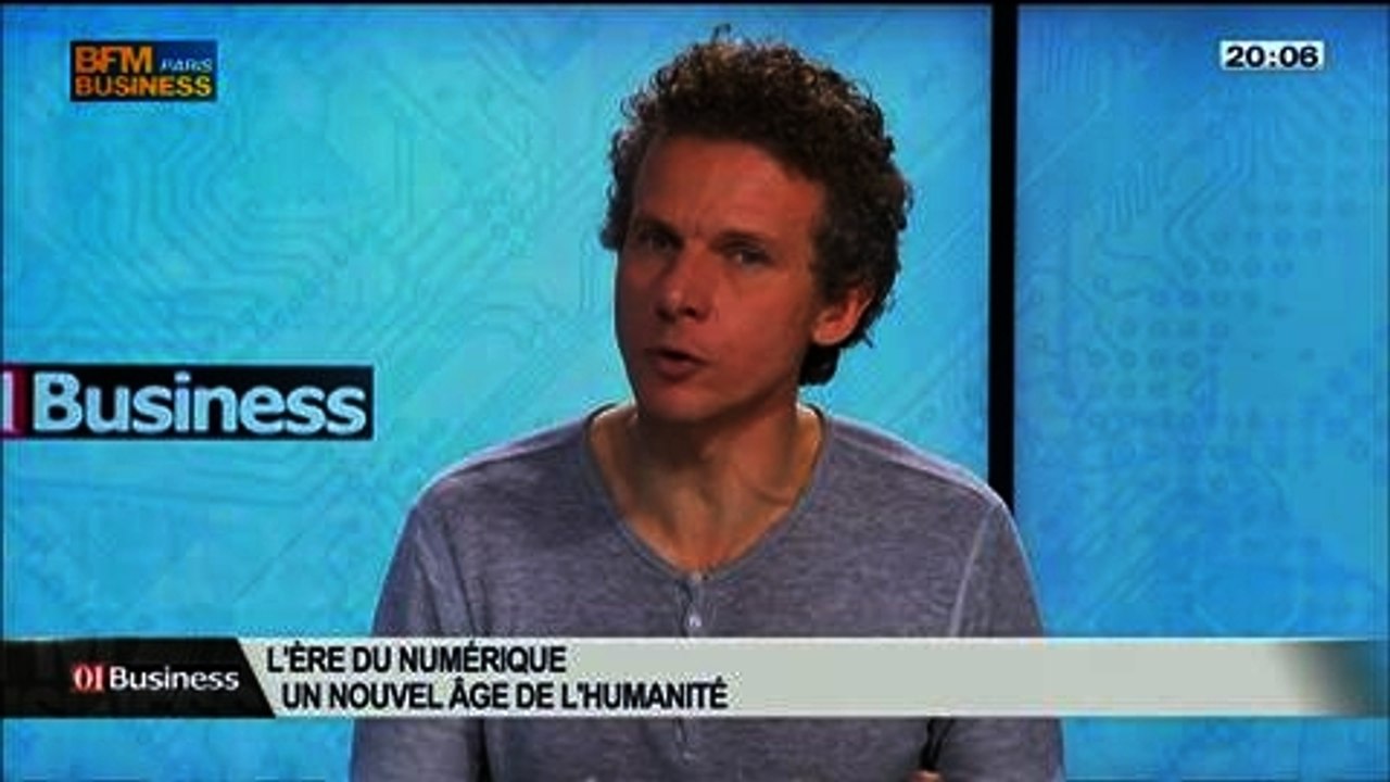 "l’Ère numérique, un nouvel âge de l’humanité": Gilles Babinet, dans 01Business - 22/02 1/4