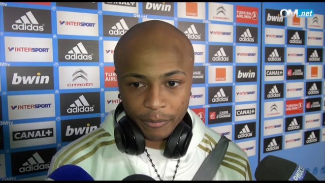 OM 1-0 Lorient : la réaction d'André Ayew