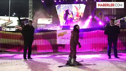 Kayak Pistinde Drift Gösterisi