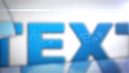 Glassy Logo - After Effects Template