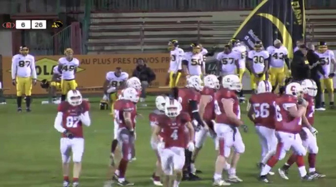 2ème mi-temps Centurions vs Flash