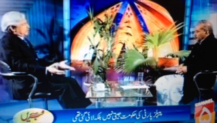 Exclusive Interview: Masood Sharif Khan Khattak Khabrain ke saath Mulaqat (23Jan2014) Part2