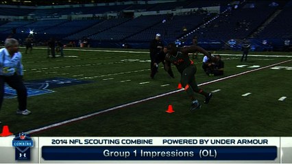NFL Scouting Combine: Offensive linemen wrap up