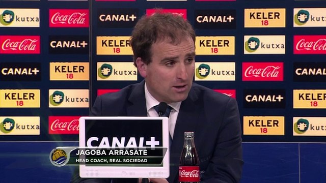 Jagoba Arrasate: Estábamos todos de acuerdo que era el mejor Barcelona