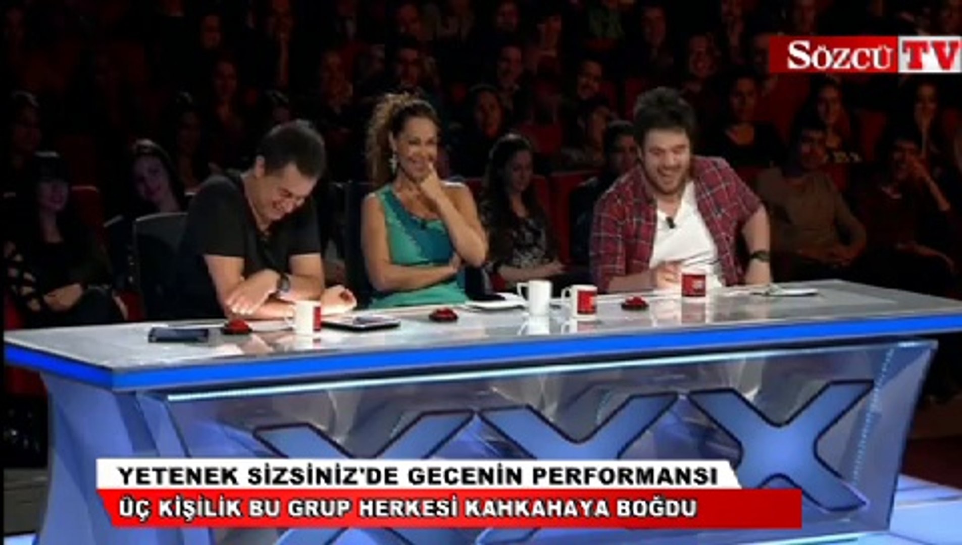 Yetenek Sizsinizde bu grup herkesi kahkaya boğdu - Dailymotion Video