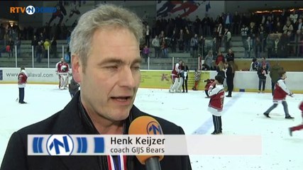 Winnende treffer GIJS Bears en reacties Hup Middelweerd en Keijzer - RTV Noord