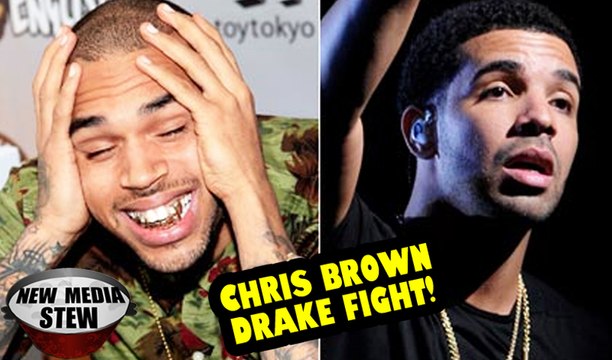 CHRIS BROWN Fight with DRAKE at New York Club