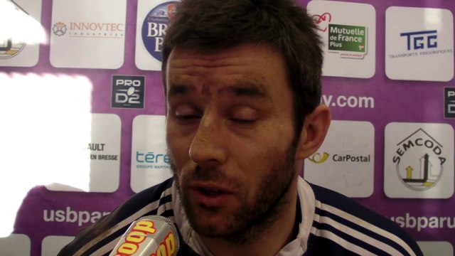 Rugby Pro D2 - Manu Cassin après USB - Narbonne