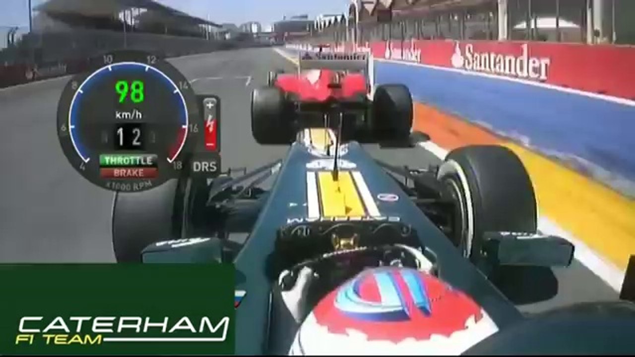 F1 2012 Виталий Петров и Масса