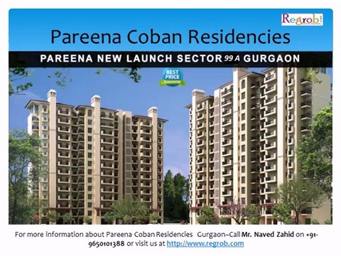 Pareena Coban Residences Sector- 99A Gurgaon