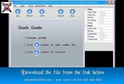 Amond AVI MPEG MOV RM FLV DivX WMV SWF Converter 3.2.4 Full Version Download for Windows