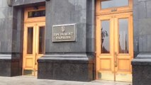 Kiev: Le palais présidentiel déserté