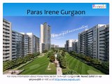 Paras Irene Gurgaon -Sector 70 A