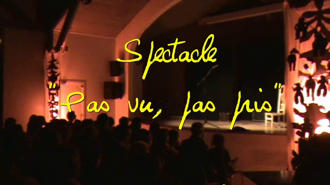 Spectacle "Pas vu pas pris" d'Eric Toulis