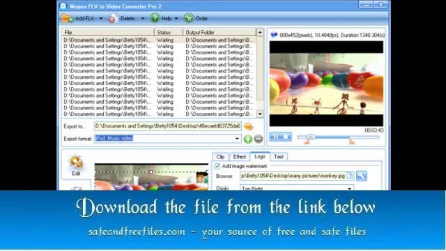 Moyea Software FLV to Video Converter Pro 2.0 Full Crack Download for Mac