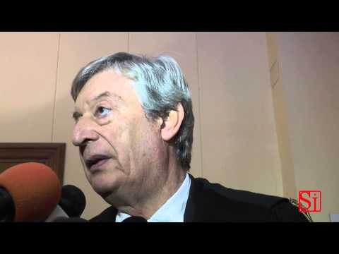 Napoli - Inaugurazione anno giudiziario, De Magistris su governo Renzi (22.02.14)